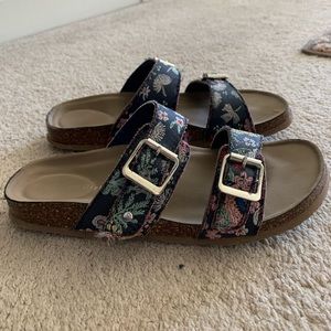 Madden Girl Floral Slip Ons